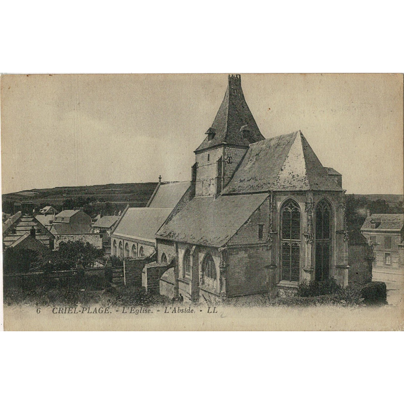 CPA - Criel-Plage - L'Eglise