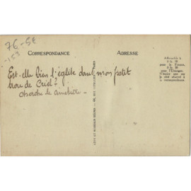CPA - Criel-Plage - L'Eglise
