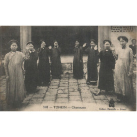 CPA - Tonkin - Chanteuses