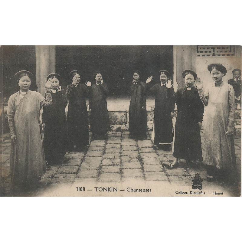 CPA - Tonkin - Chanteuses